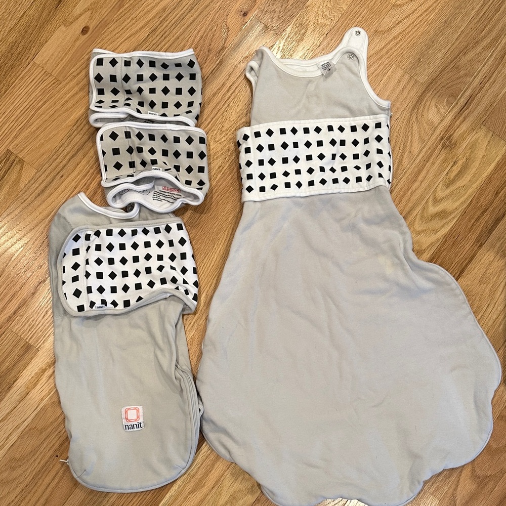 Nanit Sleep Bundle Set - Gray and White